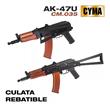 RIFLE CYMA REPLICA SUBFUSIL AK47 ELECTRICO