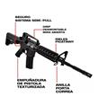 FUSIL AIRSOFT CYMA M4 MGB RIFLE ELECTRICO AUTOMATICO