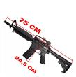 FUSIL AIRSOFT CYMA M4A1 AEG RIFLE ELECTRICO AUTOMATICO