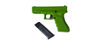 PISTOLA GLOCK VIGOR FULL METAL VERDE