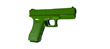 PISTOLA GLOCK VIGOR FULL METAL VERDE