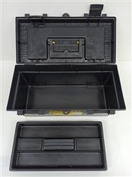 CAJA PLASTICA CON BANDEJA 19" L