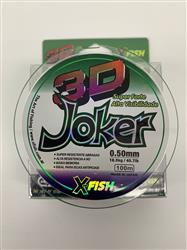 NYLON X-FISH 3D JOKER 0,50MM X 100MTS