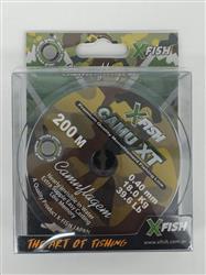 NYLON X-FISH CAMO 200MTS 0.40MM