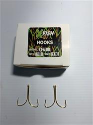 ANZUELO DORADO EN CAJA XFISH