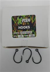 ANZUELO MUSTAD KAIJU NEGRO EN CAJA XFISH