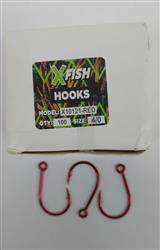 ANZUELO MUSTAD KAIJU ROJO EN CAJA XFISH