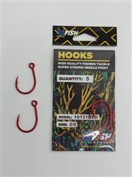 ANZUELO MUSTAD KAIJU ROJO EN BOLSA XFISH