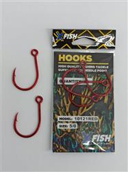 ANZUELO MUSTAD KAIJU ROJO EN BOLSA XFISH