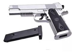 PISTOLA 1911 HICAPA METAL PLATEADA CYMA